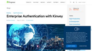 Enterprise Authentication with Kinvey - Progress Software Corporation