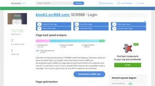 Access kiosk3.scr888.com. SCR888 - Login