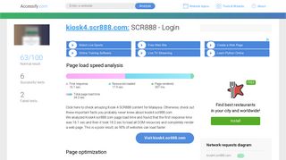 Access kiosk4.scr888.com. SCR888 - Login