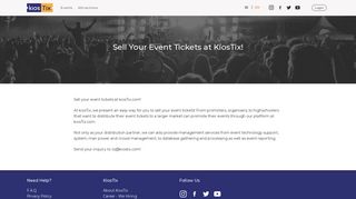 Register Your Event - Kiostix