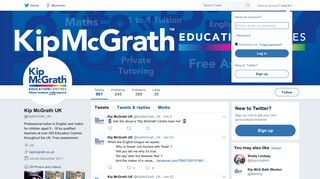 Kip McGrath UK (@KipMcGrath_UK) | Twitter