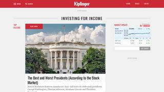 Investing for Income Special Report - Kiplinger