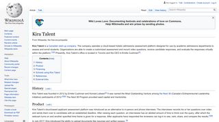 Kira Talent - Wikipedia
