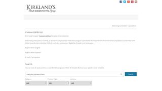 Kirkland's | Careers Center | Welcome - Kirklands - iCIMS