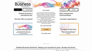 Kirklees Business Solutions homepage