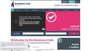Kirklees Business Hub | Business Hub Homepage