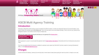 KSCB Multi-Agency Training - Kirklees Safeguarding Children Board
