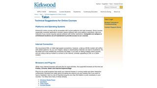 Kirkwood Community College - Talon