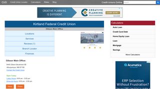 Kirtland Federal Credit Union - Albuquerque, NM - Credit Unions Online
