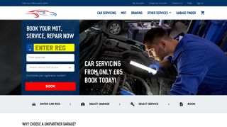 Unipartner Garage Services: Car Servicing, MOT and Car Repairs