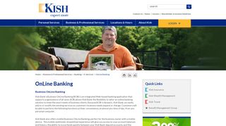 OnLine Banking – Kish Bank