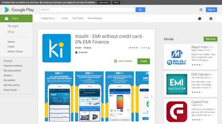Kissht - EMI without credit card - 0% EMI Finance - Apps on Google Play