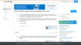 How to 'kitchen login' with user different from root - Stack Overflow