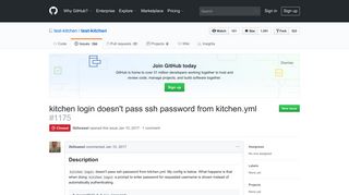 kitchen login doesn't pass ssh password from kitchen.yml · Issue ...