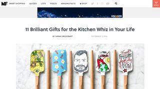 11 Brilliant Gifts for the Kitchen Whiz in Your Life | Mental Floss