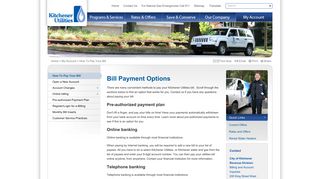 How To Pay Your Bill - Kitchener Utilities