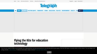 Flying the Kite for education technology - Peterborough Telegraph