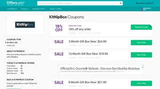 KitNipBox Coupons & Promo Codes 2019: 18% off