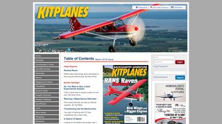 KITPLANES The Independent Voice for Homebuilt Aviation ...