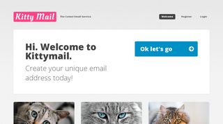 Kitty Mail - The cutest email service