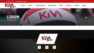 Login - KIVA Sports