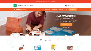 Tinker Crate from KiwiCo | Science & Engineering | Ages 9-16+