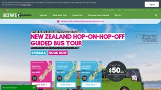 Kiwi Experience: New Zealand Bus Tours, Backpacker Adventure ...