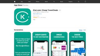 Kiwi.com: Cheap Flight Tickets on the App Store - iTunes - Apple