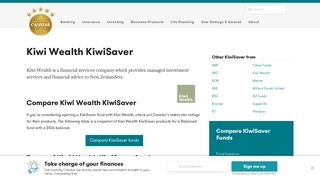 Kiwi Wealth KiwiSaver – Review, Compare & Save | Canstar