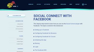 Social Connect with Facebook | Kiwi.JS HTML5 Game Engine