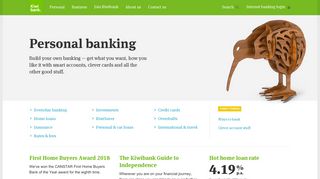 Personal banking | Kiwibank