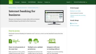 Internet banking for business | Accounts and services | Kiwibank