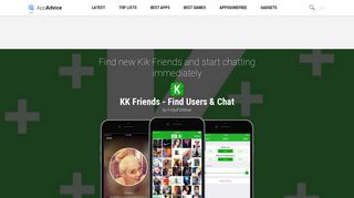KK Friends - Find Users & Chat by Fritjof Dittner - AppAdvice