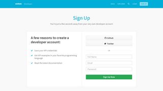 Sign Up — KKBOX Developer