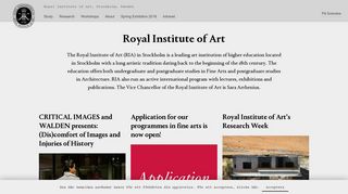 Royal Institute of Art