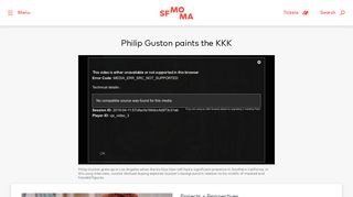 Philip Guston paints the KKK · SFMOMA