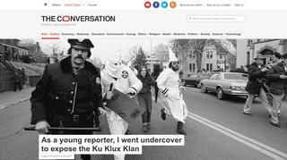 As a young reporter, I went undercover to expose the Ku Klux Klan