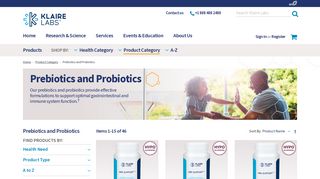 Prebiotics and Probiotics for Gut Health - Klaire Labs