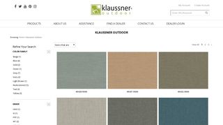 Klaussner Outdoor Fabric - Klaussner Outdoor - Asheboro, NC