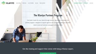 Agency Partner Program - Klaviyo
