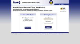Imperial Parking Systems | KliknPay Home