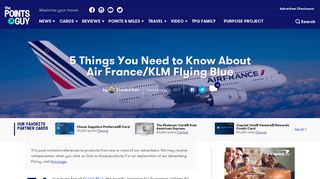 5 Things You Need to Know About Air France/KLM Flying Blue
