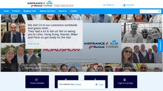 AIR FRANCE KLM MARTINAIR Cargo - HomePage