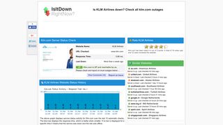 Klm.com - Is KLM Airlines Down Right Now?