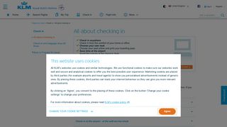 All about checking in - KLM.com