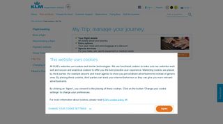 My Trip: manage your journey - KLM.com