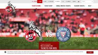 1. FC Köln | Tickets Home