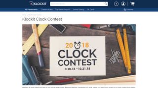 Klockit Clock Contest