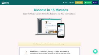 Learn - Kloodle