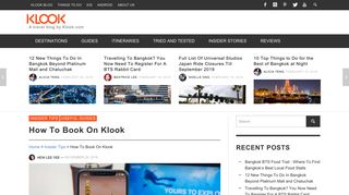 How To Book On Klook - Klook Blog